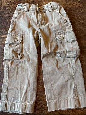 EUC Polo Ralph Lauren size 2/2T adjustable waist cargo pants